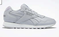 reebok UK Reebok Glide Shoes Cold Grey 2 / Cloud White / Purple Oasis