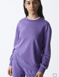 Lefties SUDADERA DE CHNDAL BSICA Malva