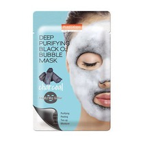 Purederm ����������� ����� ��������� Deep Purifying Black O2 Bubble Mask Charcoa