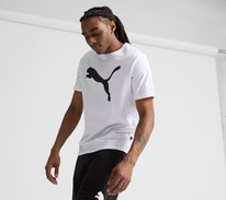 PUMA Essentials Big Cat Mens Tee PUMA White