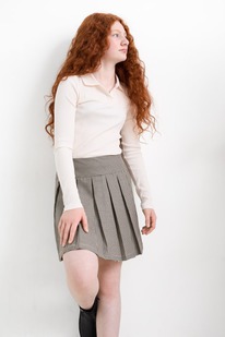 CA Faltenrock - kariert