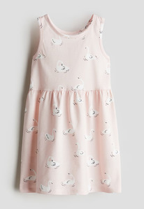 �� Patterned cotton dress