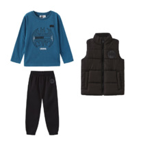Sportsdirect Character Gilet 3-Piece Set Juniors Batman