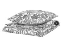 ikea BROKDRACENA Bettwsche-Set, 2-teilig, wei/schwarz, 140x200/80x80