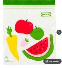 ikea ISTAD Beutel, wiederverschliebar, Obst/Gemse grn, 1 l