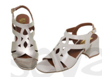 sevacalzados Casual Damen Ledersandalen 658CA