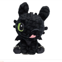 mueller Schmidt Spiele - DRAGONS: Ohnezahn, glcklich, 18 cm, Plsch