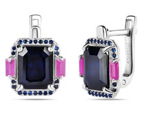 ������, 2 ������ ������ ������� 8�10 ��/6.10 ct , 4 ����� ������ ����� 2�4 ��/0.