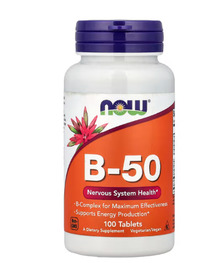 NOW Foods, B-50, 100 ��������